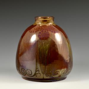 Vaso com flores estilizadas - Galileo Chini, L'Arte della Ceramica, 1900-1902 aprox.